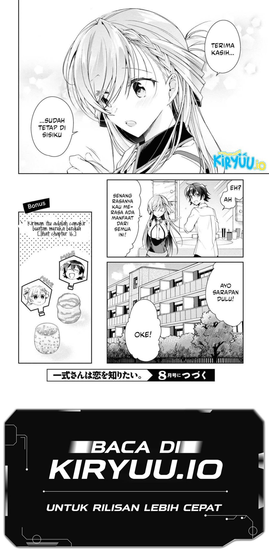 Isshiki-san wa Koi wo shiritai. Chap 21 - Next Chap 22