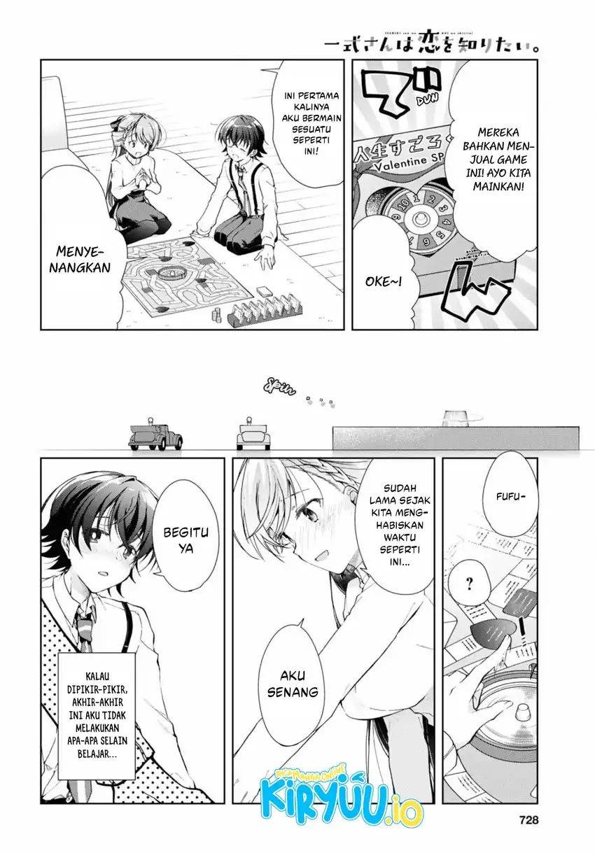 Isshiki-san wa Koi wo shiritai. Chap 34 - Next Chap 35