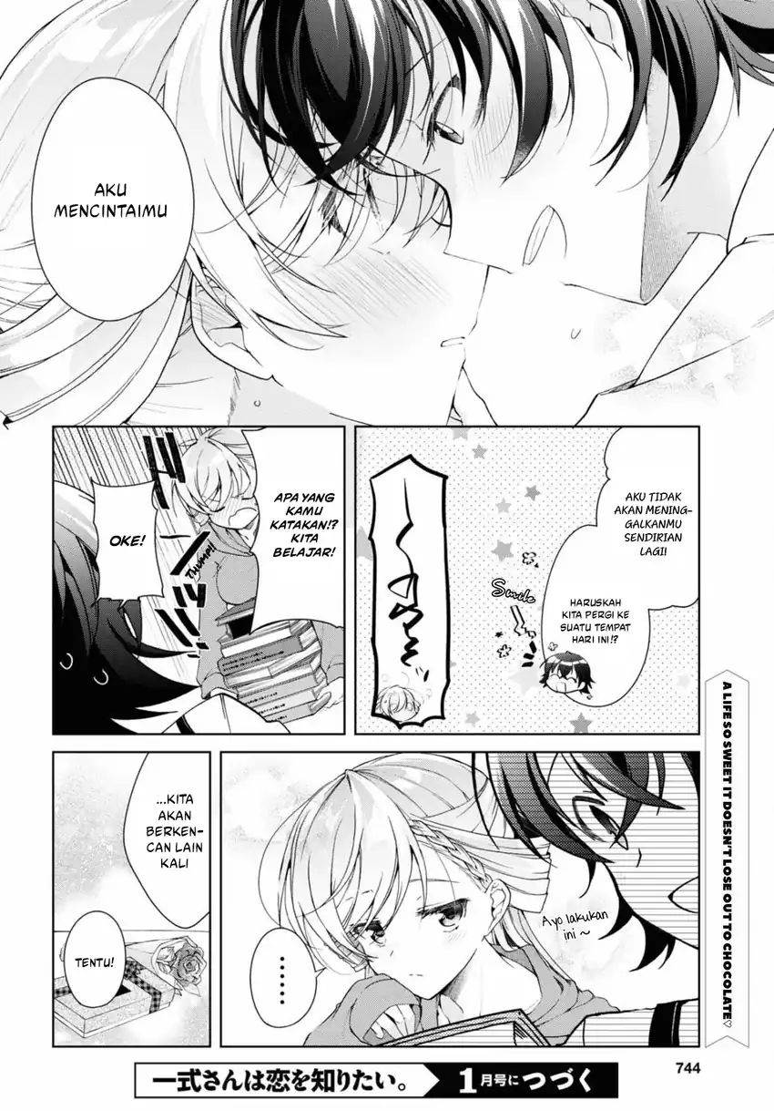 Isshiki-san wa Koi wo shiritai. Chap 34 - Next Chap 35