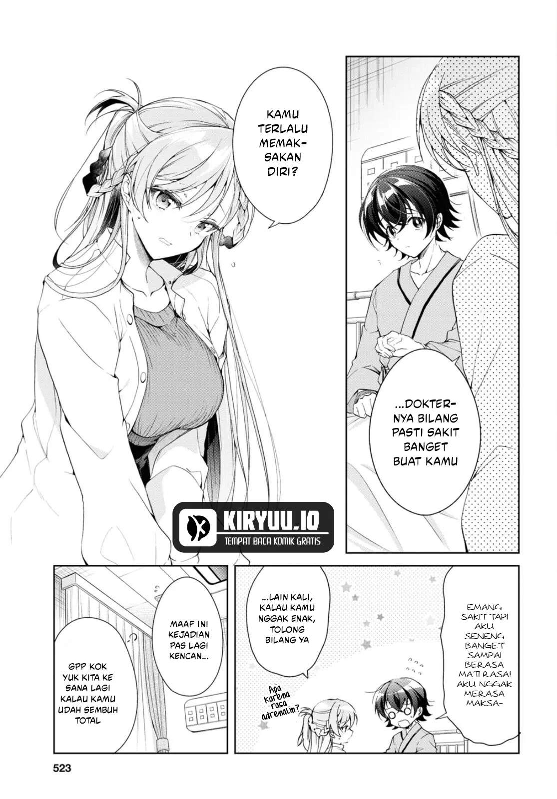 Isshiki-san wa Koi wo shiritai. Chap 36 - Next Chap 37