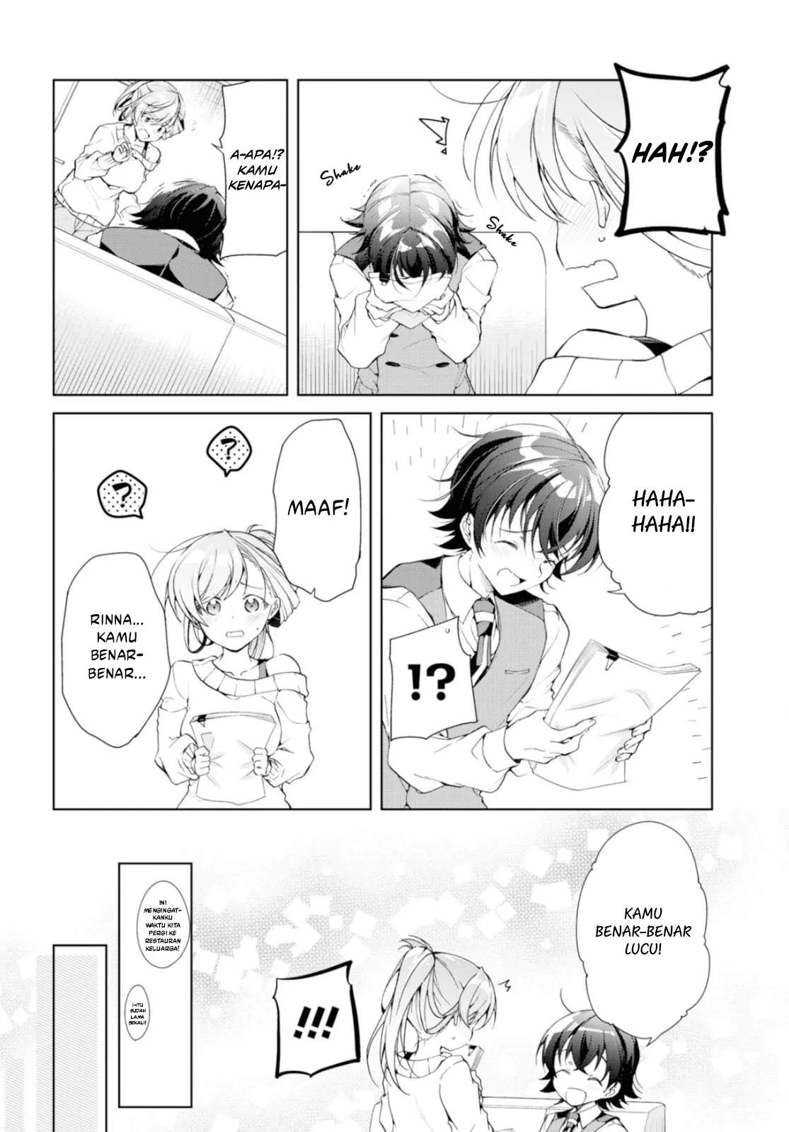 Isshiki-san wa Koi wo shiritai. Chap 36 - Next Chap 37