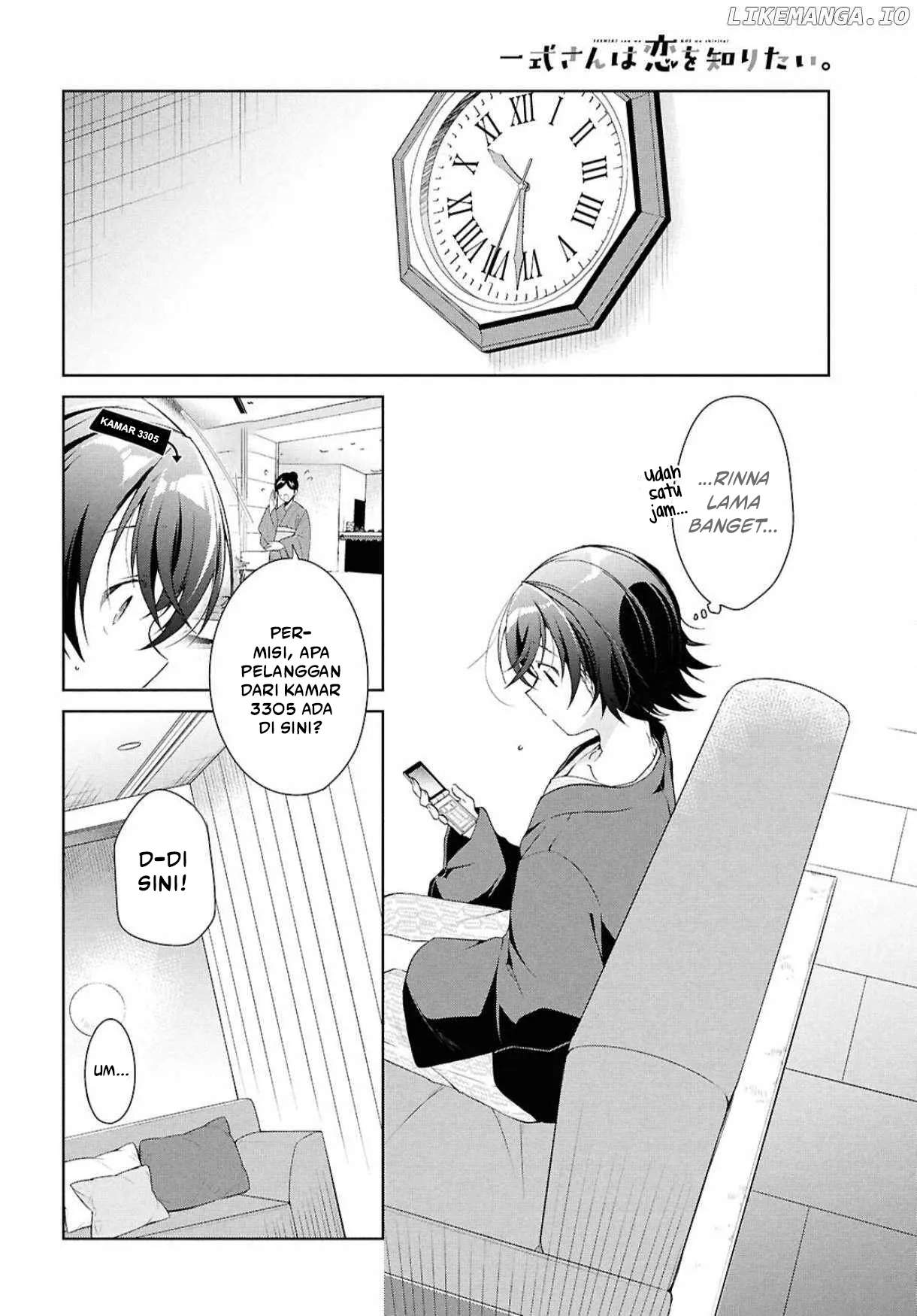 Isshiki-san wa Koi wo shiritai. Chap 40 - Next Chap 41