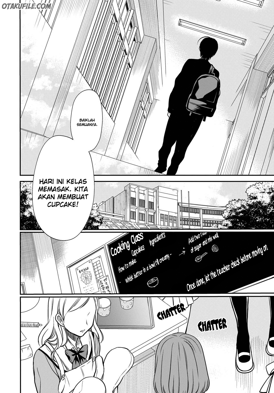 1-nen A-gumi no Monster Chap 6 - Next Chap 7