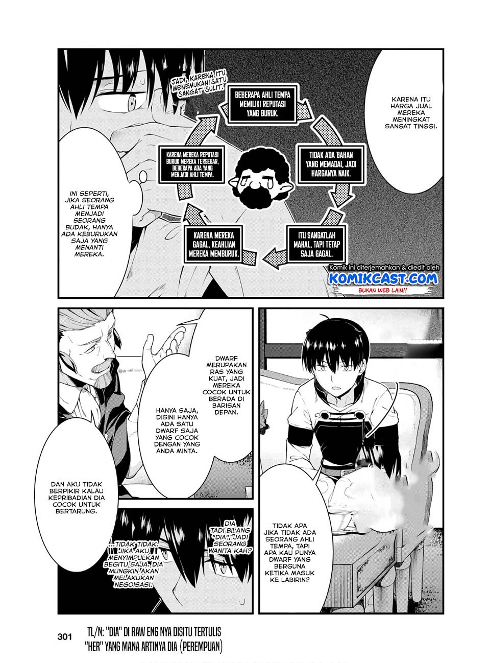 Isekai Meikyuu de Harem o Chap 37 - Next Chap 38