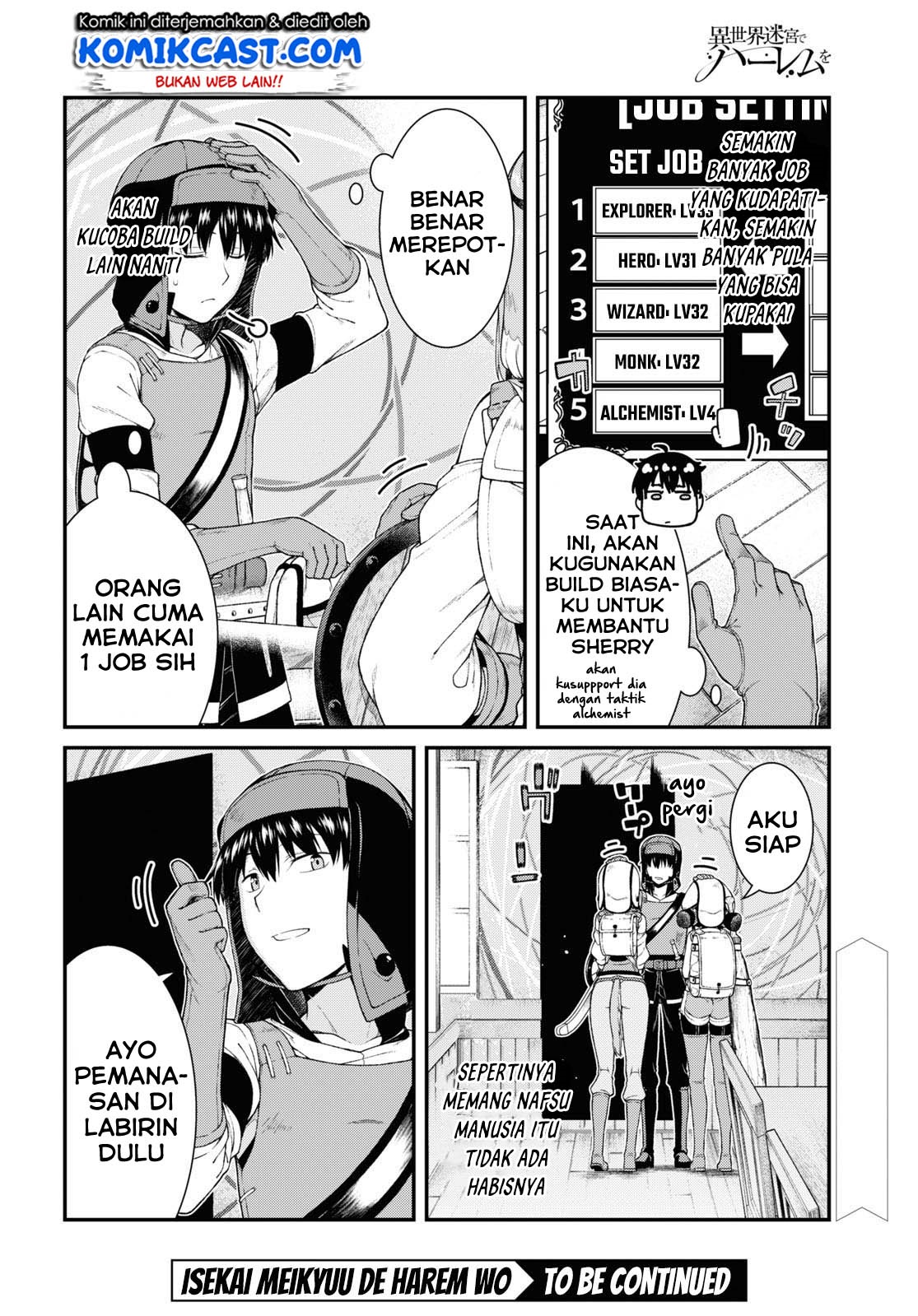 Isekai Meikyuu de Harem o Chap 44 - Next Chap 45