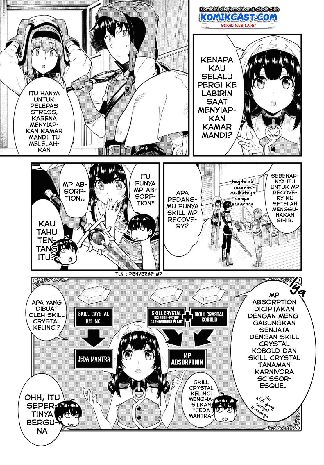 Isekai Meikyuu de Harem o Chap 41 - Next Chap 42