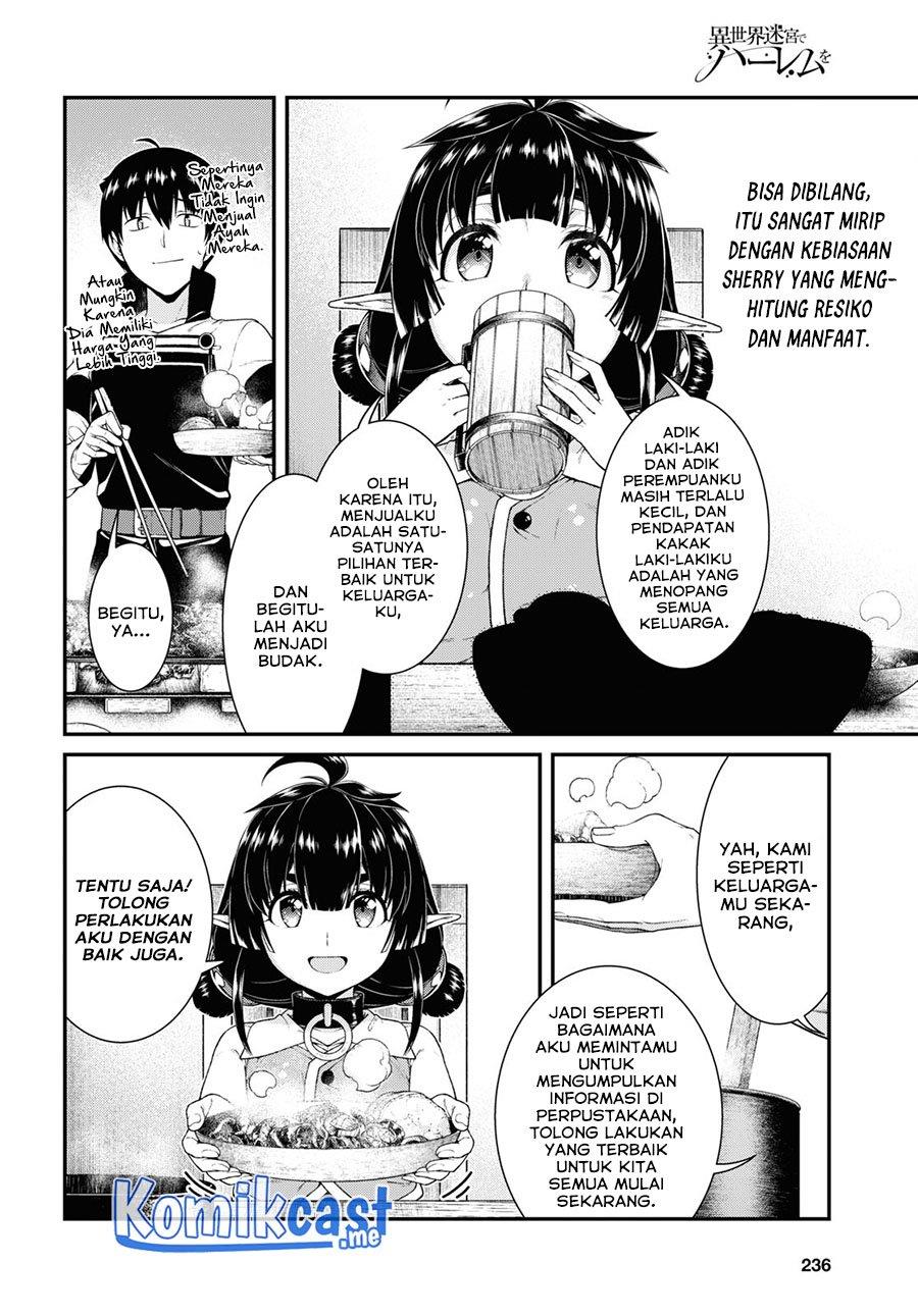 Isekai Meikyuu de Harem o Chap 59 - Next Chap 60