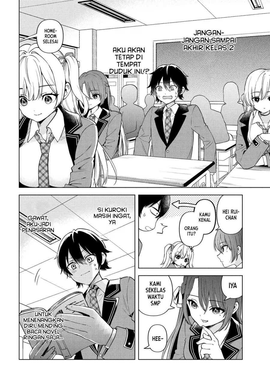 Inkya no Ore ga Sekigae de S-kyuu Bishoujo ni Kakomaretara Himitsu no Kankei ga Hajimatta. Chap 1 - Next Chap 2
