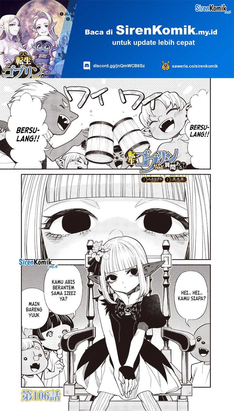 Tensei Goblin da kedo Shitsumon aru? Chap 106 - Next Chap 107