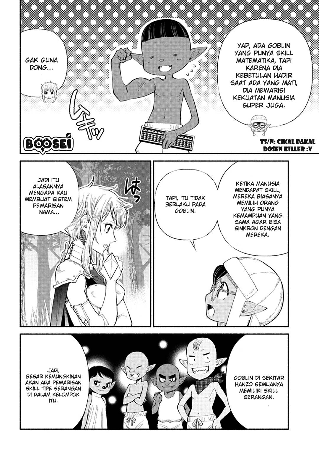 Tensei Goblin da kedo Shitsumon aru? Chap 6 - Next Chap 7