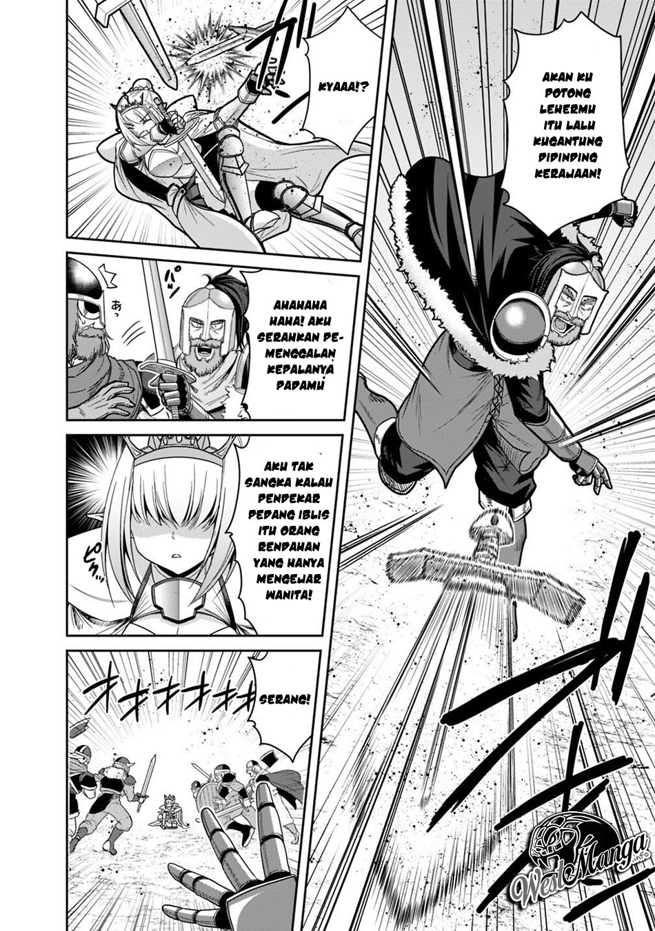 Kujibiki Tokushou Musou Harem-ken Chap 15.2 - Next Chap 16.2