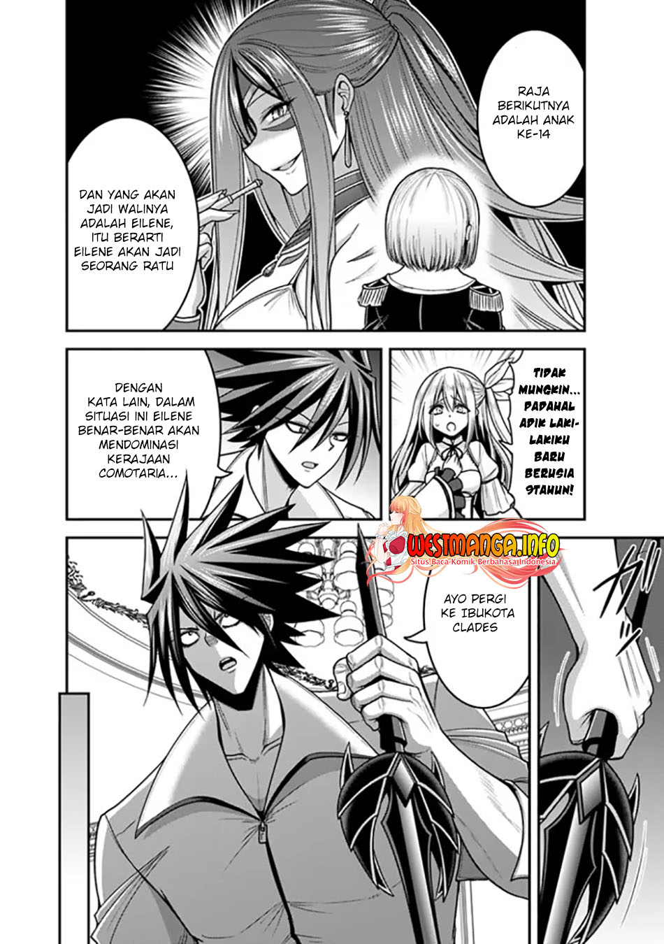 Kujibiki Tokushou Musou Harem-ken Chap 33.1 - Next Chap 34.1