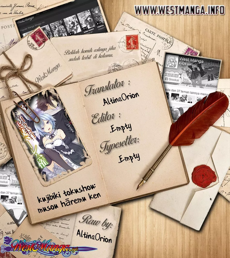 Kujibiki Tokushou Musou Harem-ken Chap 7.2 - Next Chap 8.2
