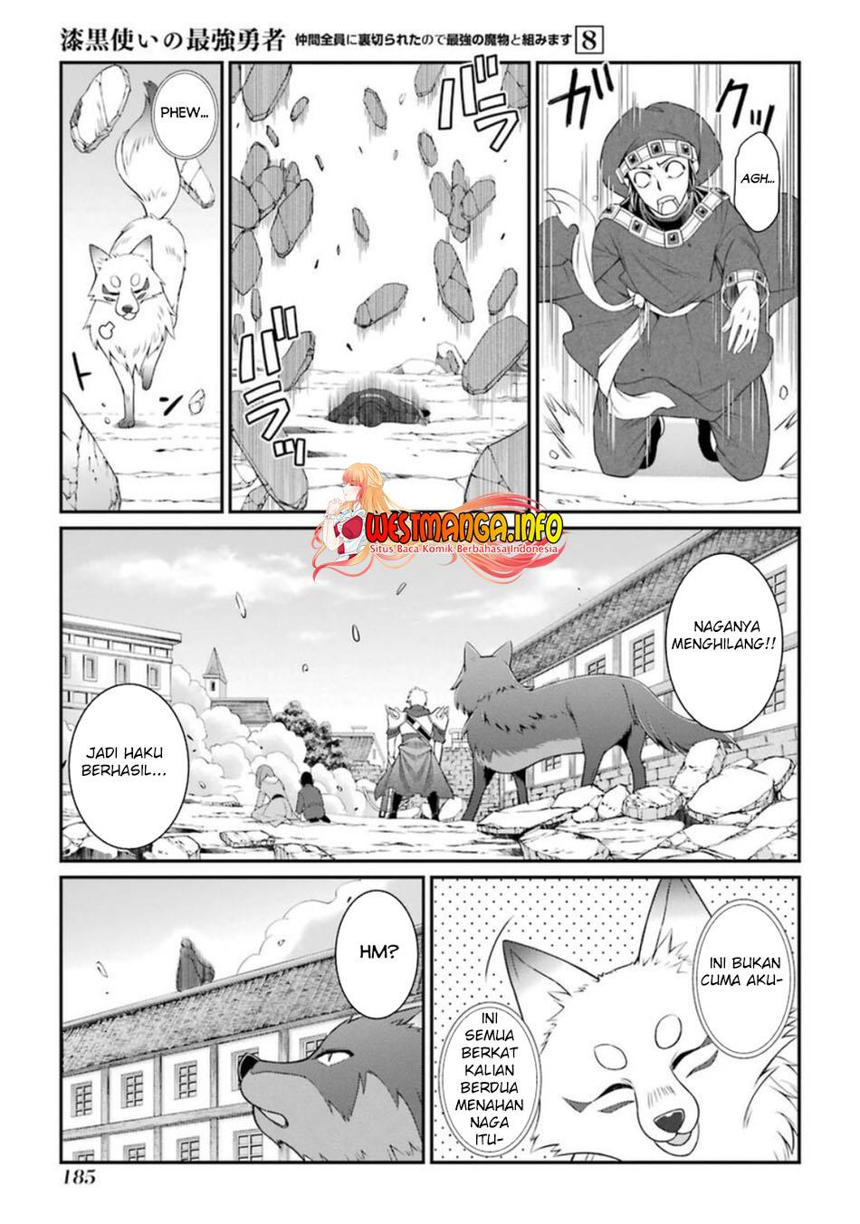 Shikkoku Tsukai no Saikyo Yusha Nakama Zen’in ni Uragira Retanode Saikyo no Mamono Chap 43 - Next Chap 44