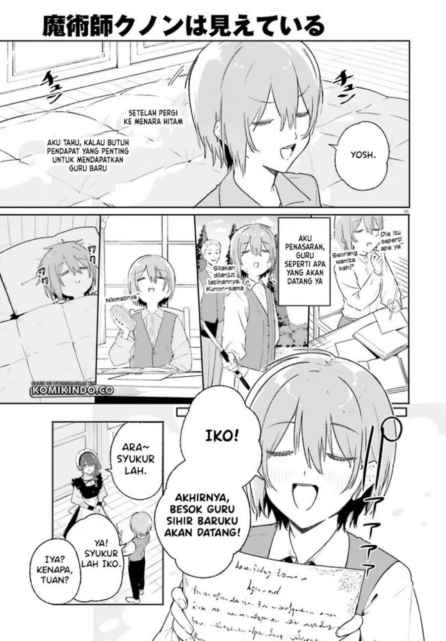 Majutsushi Kunon wa Miete Iru Chap 10.1 - Next Chap 11.1