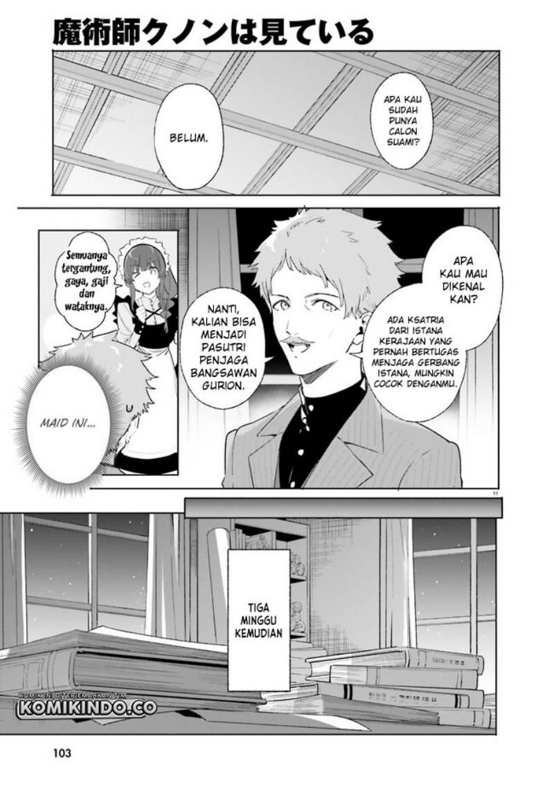 Majutsushi Kunon wa Miete Iru Chap 12.1 - Next Chap 13.1