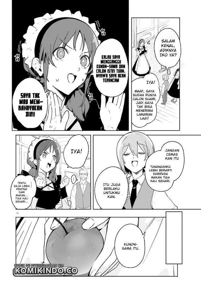 Majutsushi Kunon wa Miete Iru Chap 14.1 - Next Chap 15.1