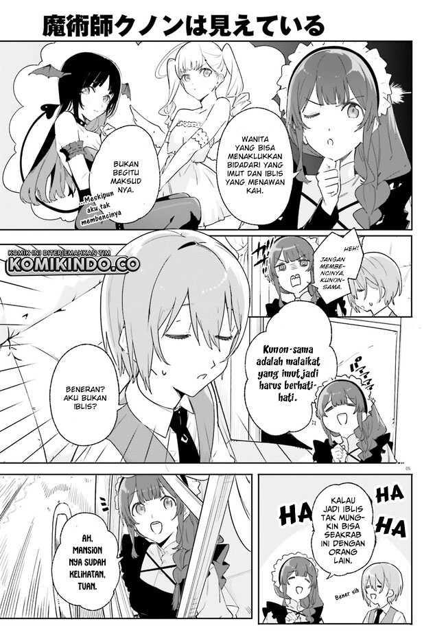 Majutsushi Kunon wa Miete Iru Chap 14.1 - Next Chap 15.1