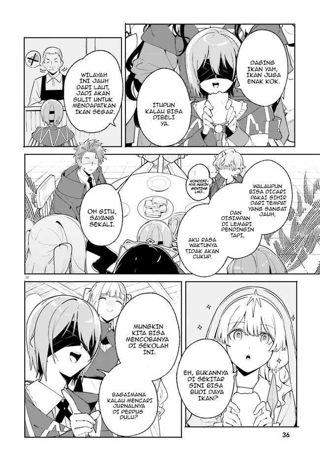 Majutsushi Kunon wa Miete Iru Chap 23.1 - Next Chap 24.1