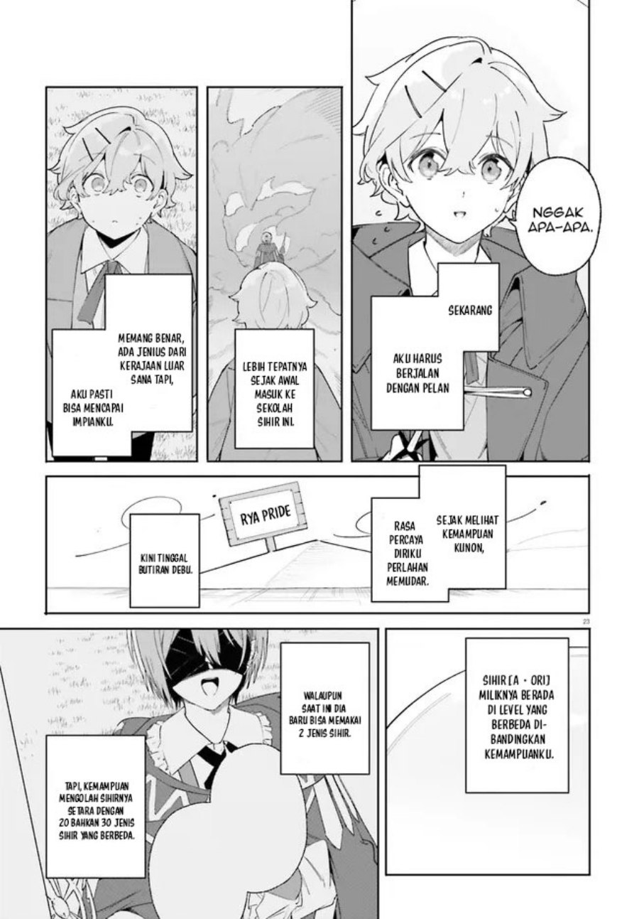 Majutsushi Kunon wa Miete Iru Chap 21.2 - Next Chap 22.2