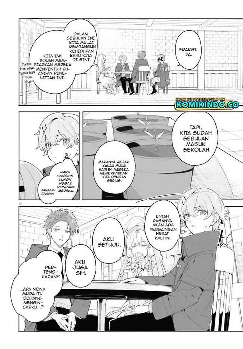 Majutsushi Kunon wa Miete Iru Chap 22.1 - Next Chap 23.1