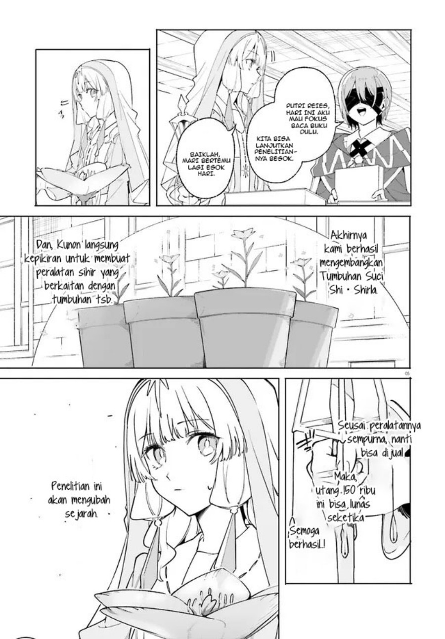 Majutsushi Kunon wa Miete Iru Chap 25.1 - Next Chap 26.1