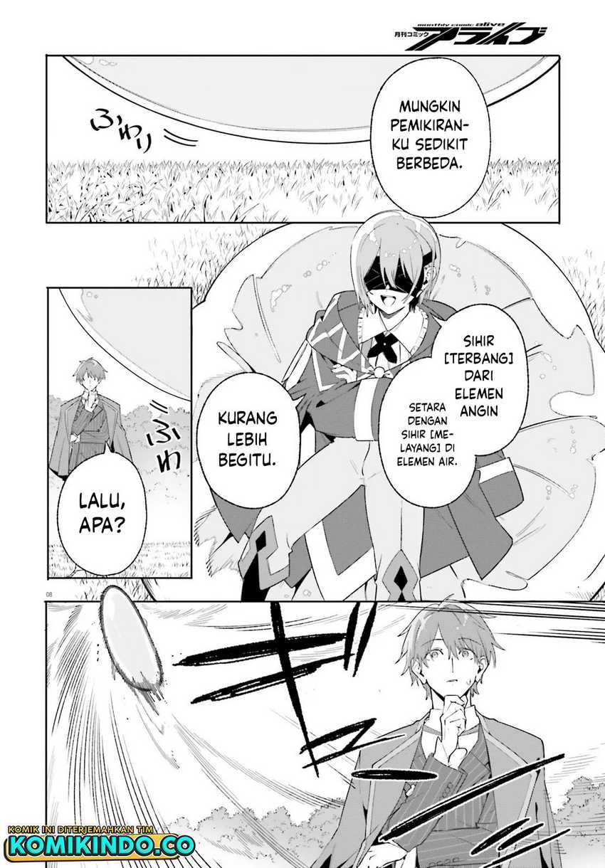 Majutsushi Kunon wa Miete Iru Chap 27.1 - Next Chap 28.1