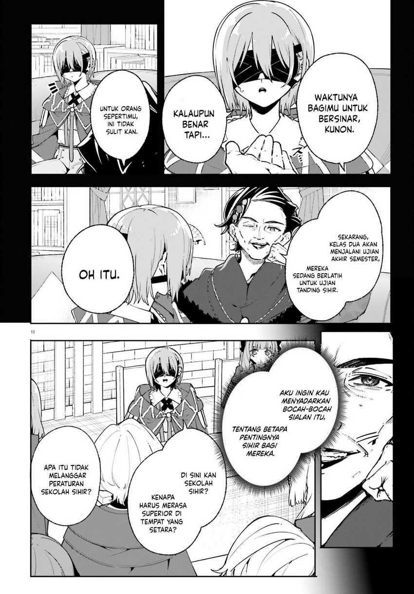 Majutsushi Kunon wa Miete Iru Chap 35.1 - Next Chap 36.1