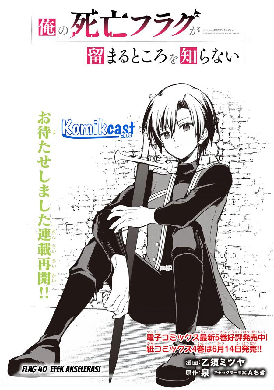 My Death Flags Show No Sign of Ending Chap 40 - Next Chap 41