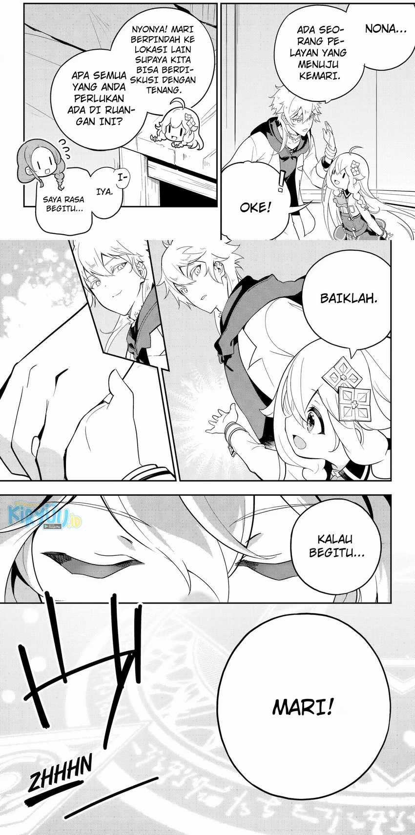 Chichi wa Eiyuu, Haha wa Seirei, Musume no Watashi wa Tenseisha. Chap 50.2 - Next Chap 51.2