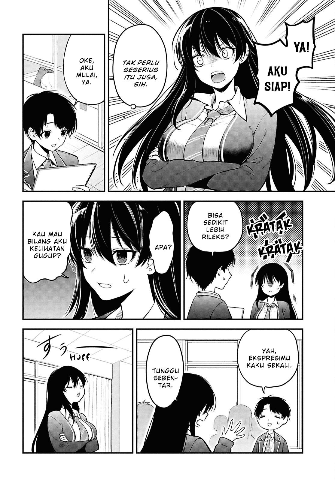 Tonari no Seki no Yankee Shimizu-san ga Kami o Kuroku Sometekita Chap 1 - Next Chap 2