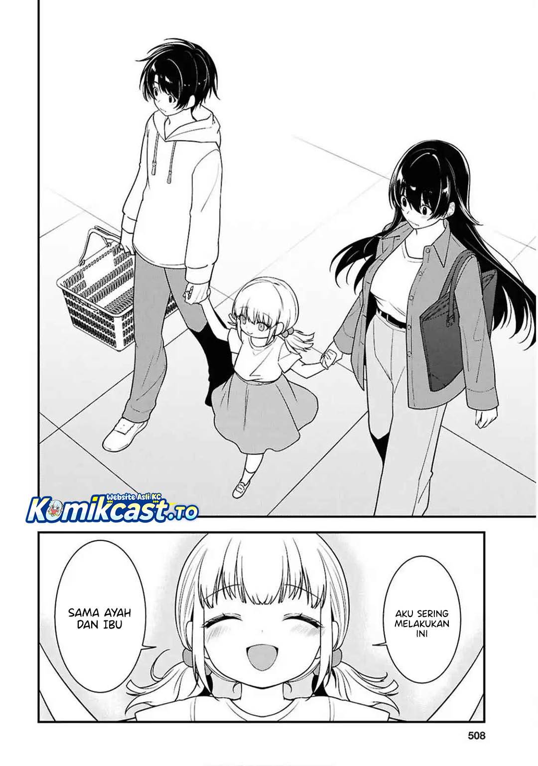 Tonari no Seki no Yankee Shimizu-san ga Kami o Kuroku Sometekita Chap 13 - Next Chap 14