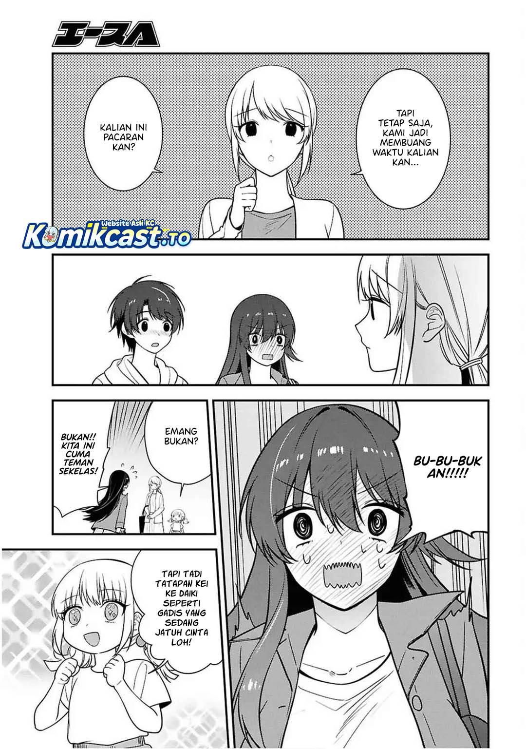 Tonari no Seki no Yankee Shimizu-san ga Kami o Kuroku Sometekita Chap 13 - Next Chap 14