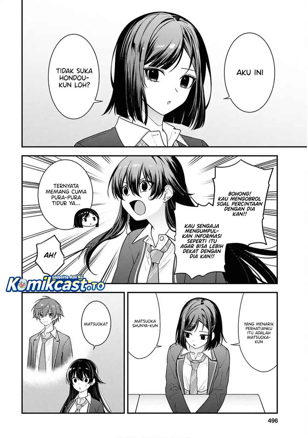 Tonari no Seki no Yankee Shimizu-san ga Kami o Kuroku Sometekita Chap 13 - Next Chap 14