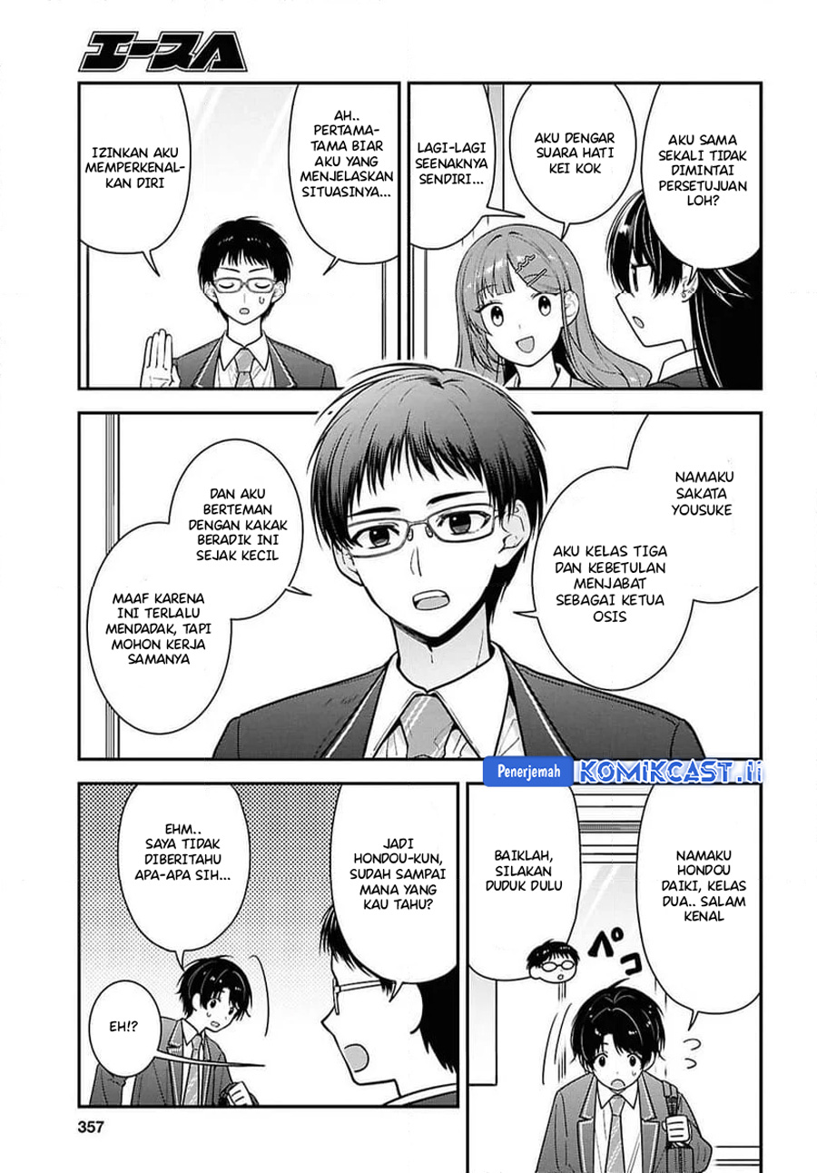 Tonari no Seki no Yankee Shimizu-san ga Kami o Kuroku Sometekita Chap 10 - Next Chap 11