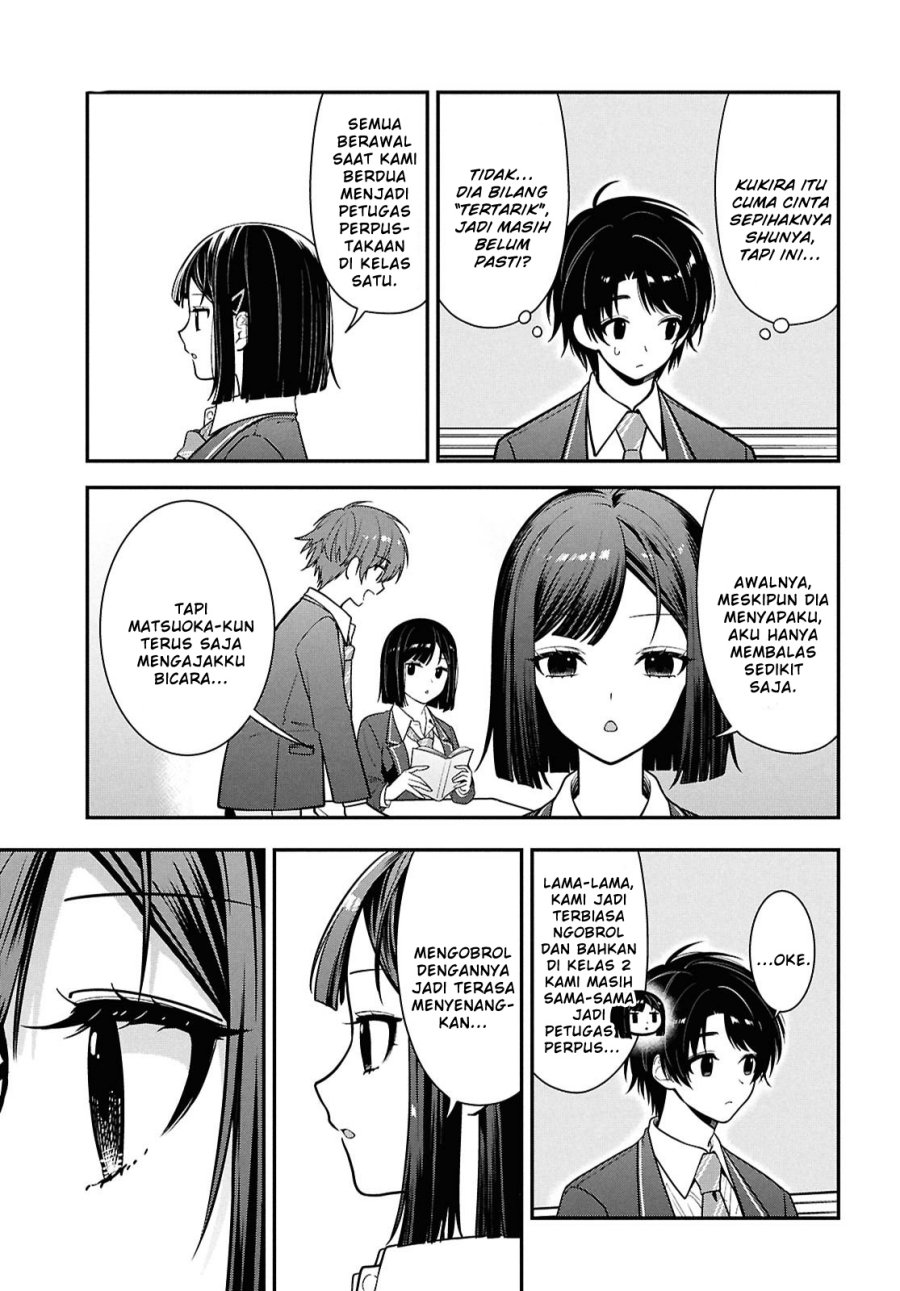 Tonari no Seki no Yankee Shimizu-san ga Kami o Kuroku Sometekita Chap 11 - Next Chap 12