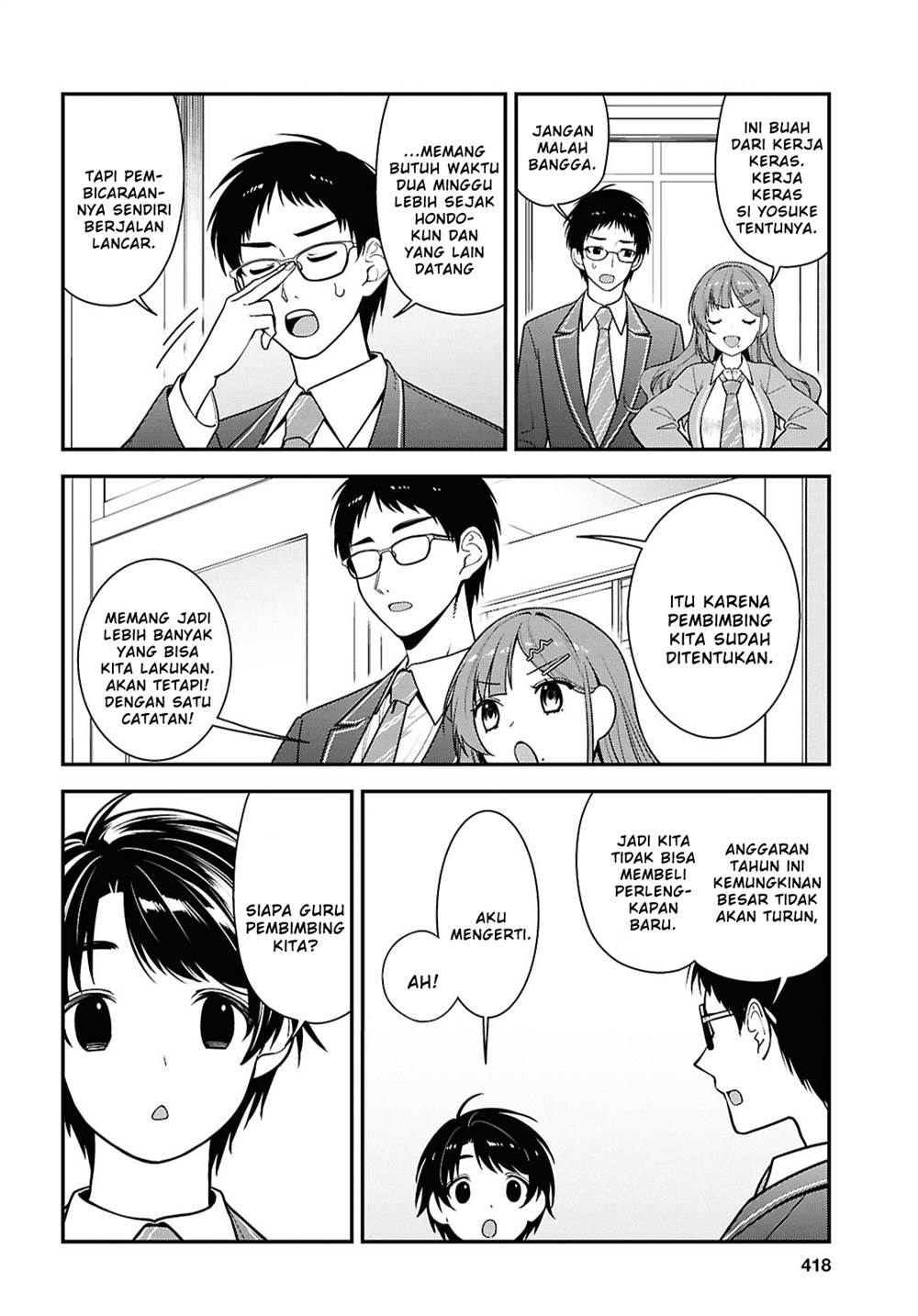 Tonari no Seki no Yankee Shimizu-san ga Kami o Kuroku Sometekita Chap 12 - Next Chap 13