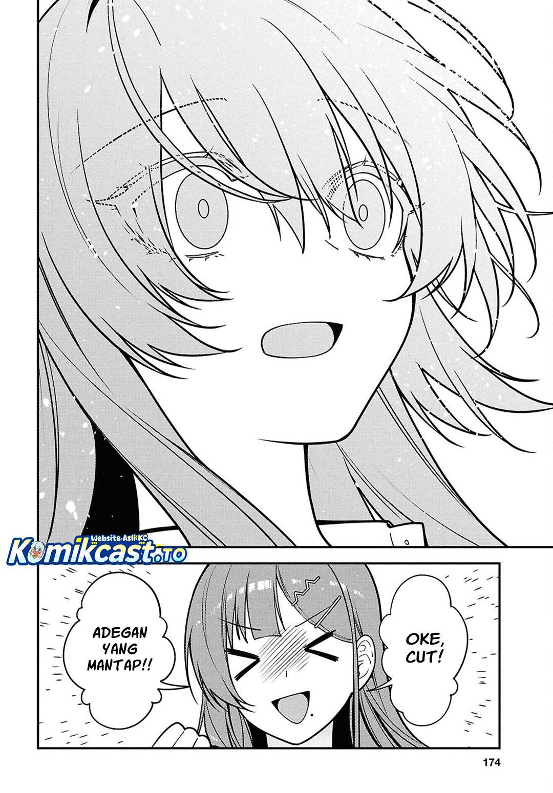 Tonari no Seki no Yankee Shimizu-san ga Kami o Kuroku Sometekita Chap 14 - Next Chap 15