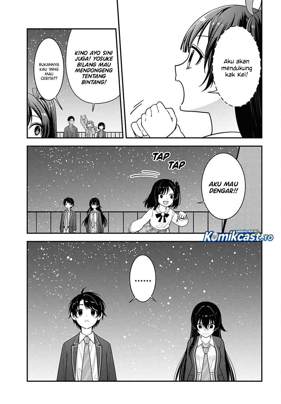 Tonari no Seki no Yankee Shimizu-san ga Kami o Kuroku Sometekita Chap 15 - Next Chap 16