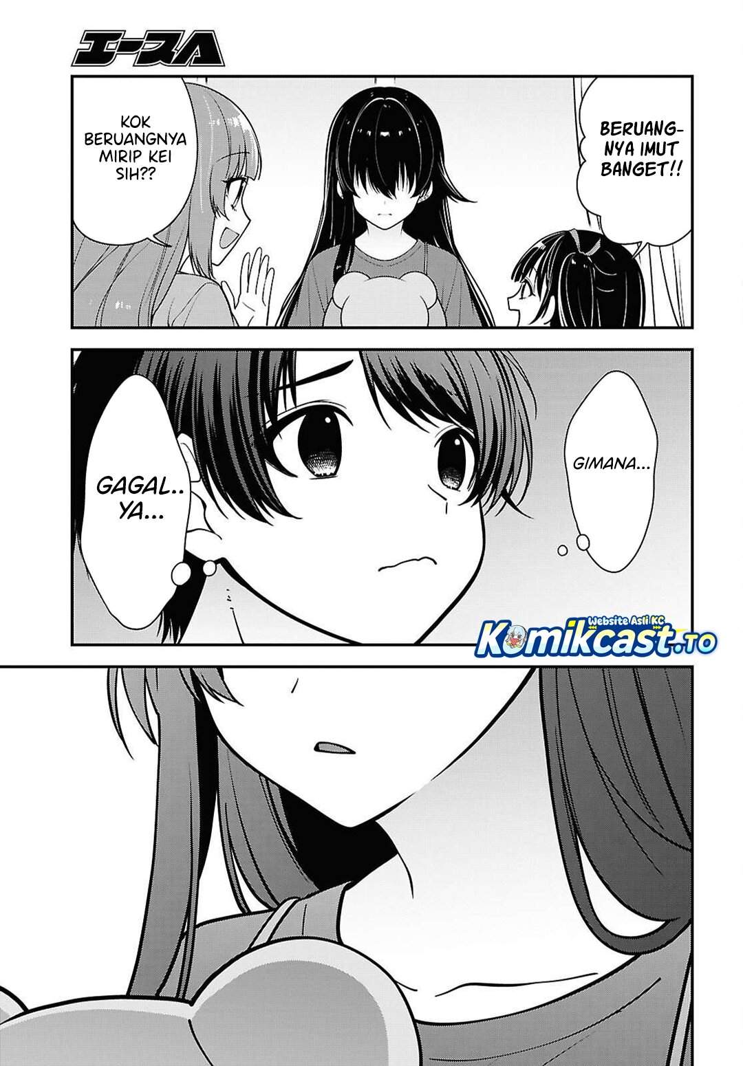 Tonari no Seki no Yankee Shimizu-san ga Kami o Kuroku Sometekita Chap 18 - Next Chap 19