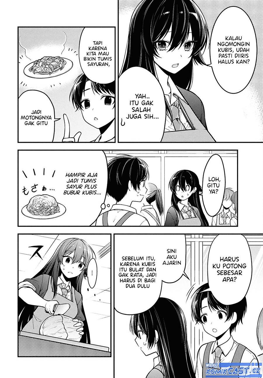 Tonari no Seki no Yankee Shimizu-san ga Kami o Kuroku Sometekita Chap 2 - Next Chap 3