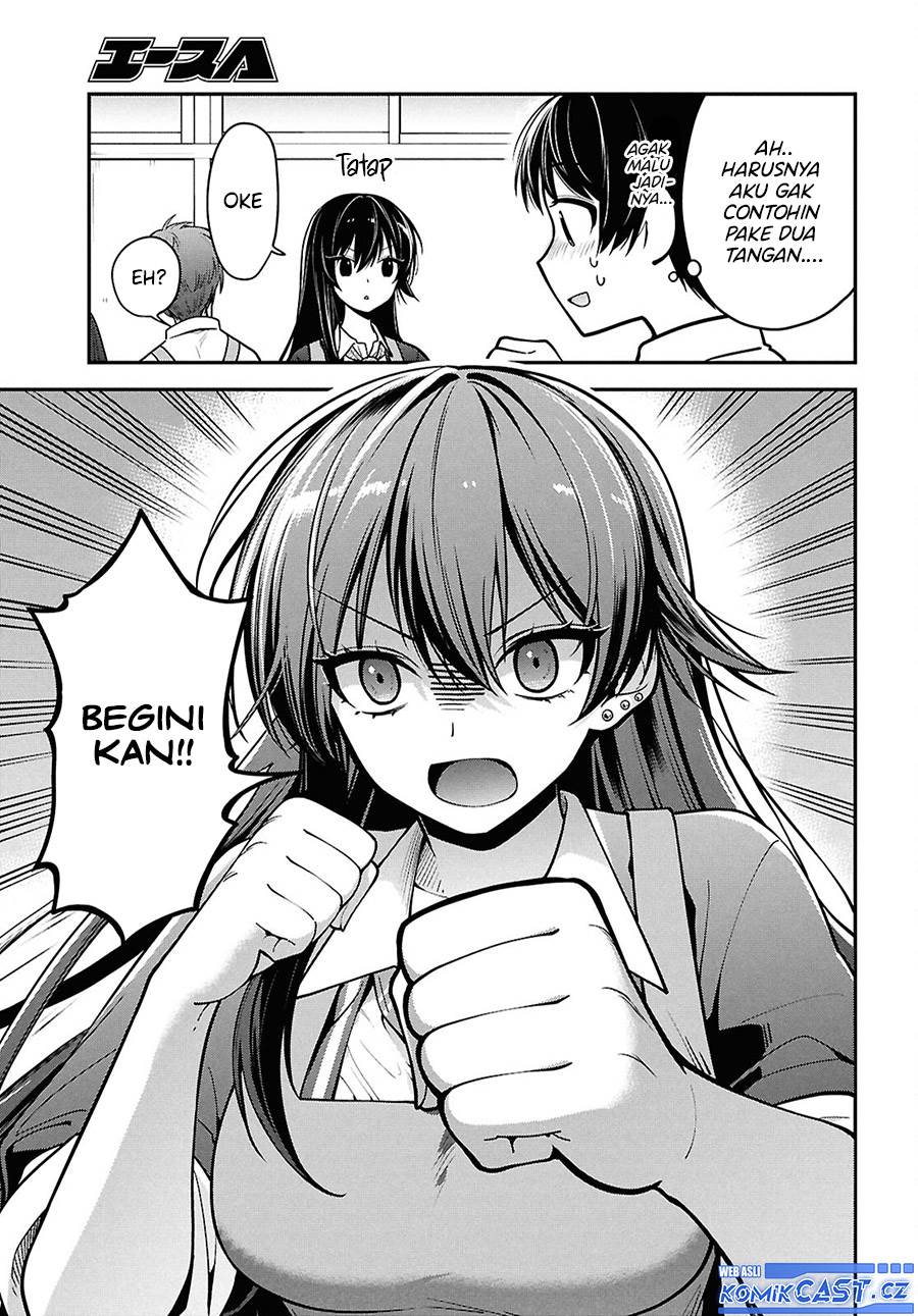 Tonari no Seki no Yankee Shimizu-san ga Kami o Kuroku Sometekita Chap 2 - Next Chap 3