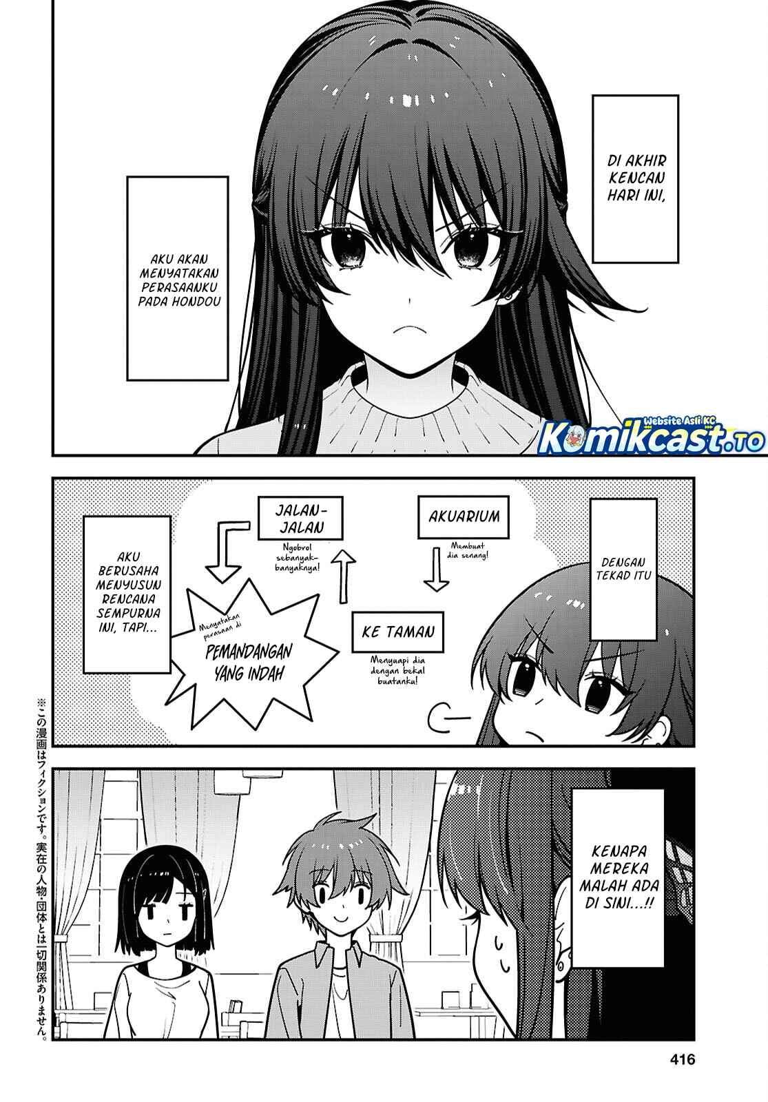 Tonari no Seki no Yankee Shimizu-san ga Kami o Kuroku Sometekita Chap 21 - Next Chap 22