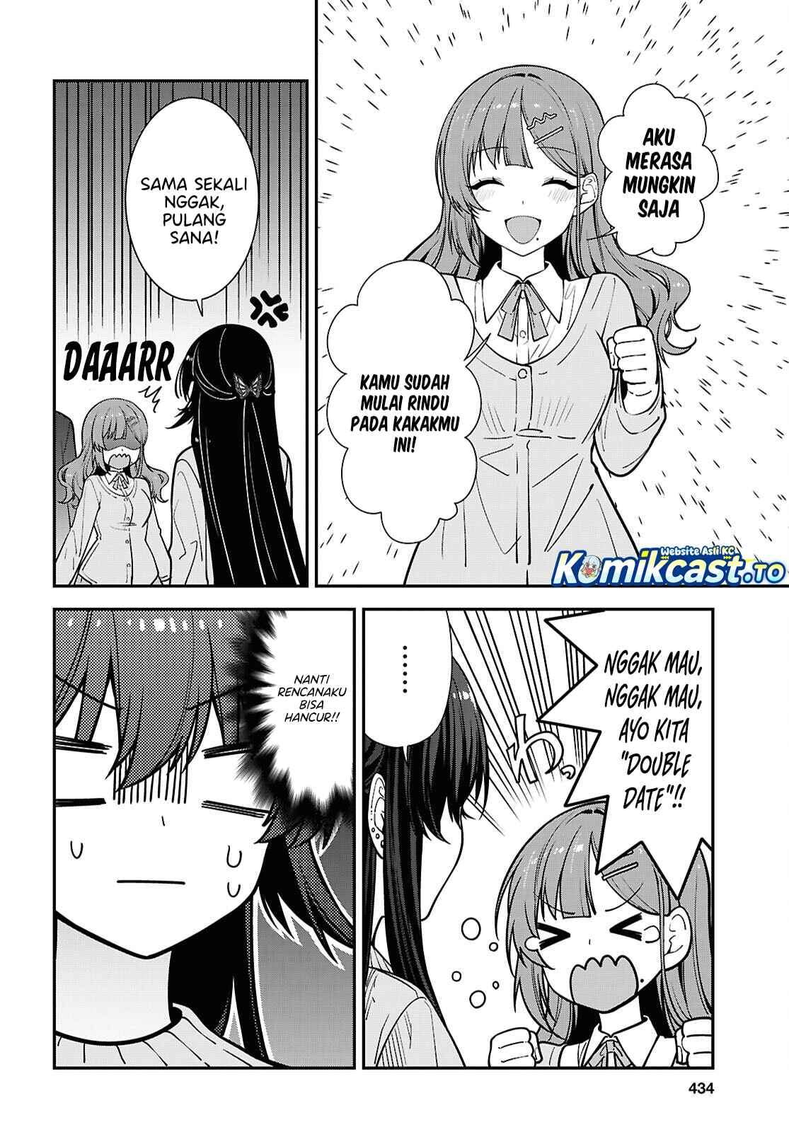 Tonari no Seki no Yankee Shimizu-san ga Kami o Kuroku Sometekita Chap 21 - Next Chap 22