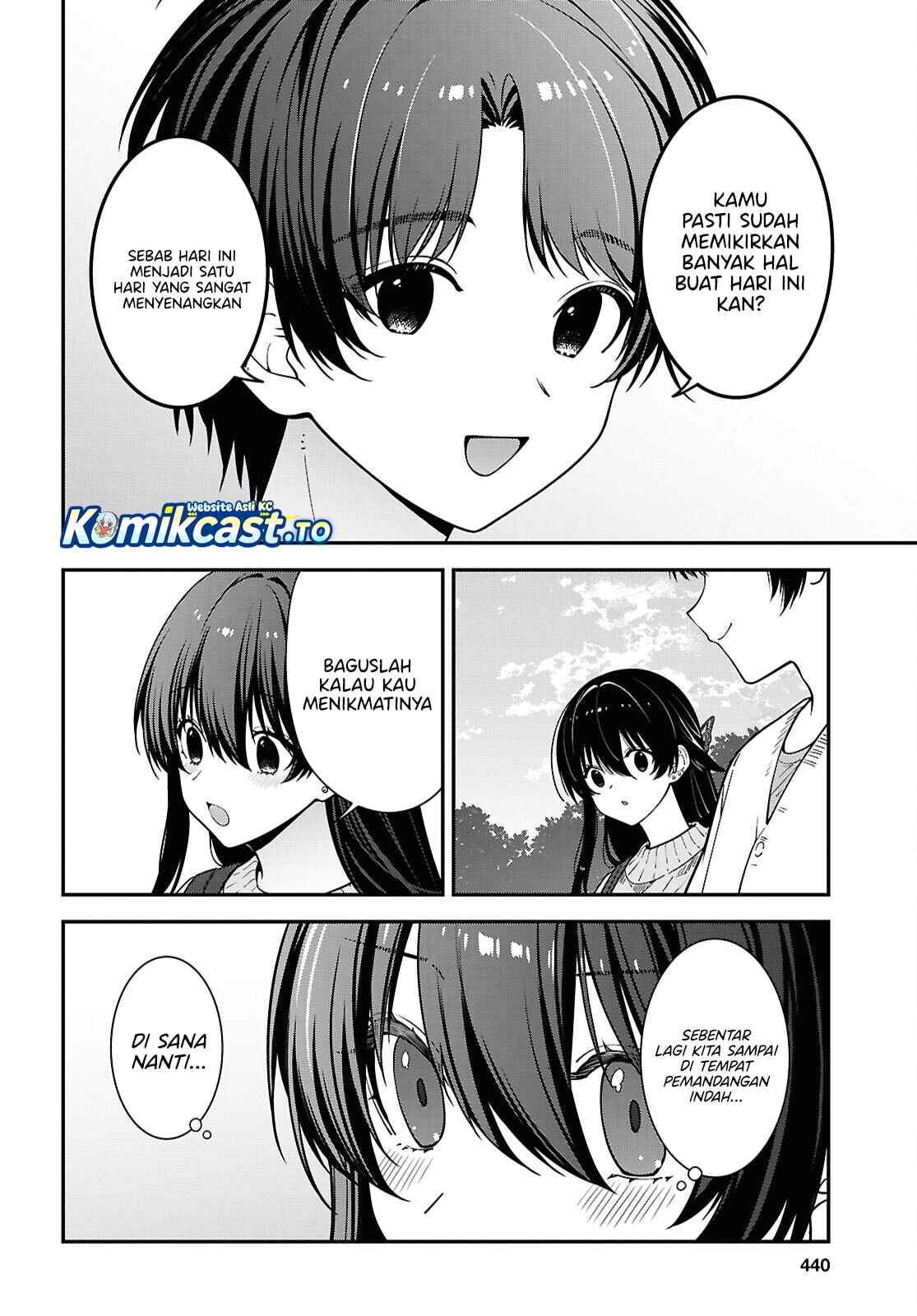 Tonari no Seki no Yankee Shimizu-san ga Kami o Kuroku Sometekita Chap 21 - Next Chap 22