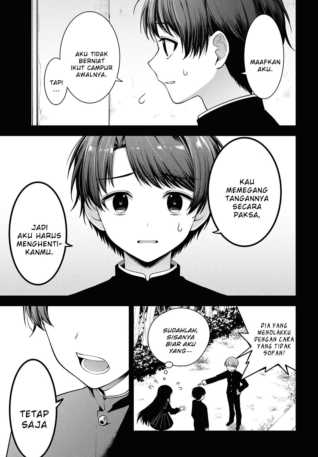 Tonari no Seki no Yankee Shimizu-san ga Kami o Kuroku Sometekita Chap 4 - Next Chap 5