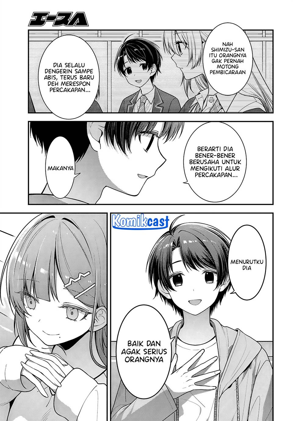 Tonari no Seki no Yankee Shimizu-san ga Kami o Kuroku Sometekita Chap 5 - Next Chap 6