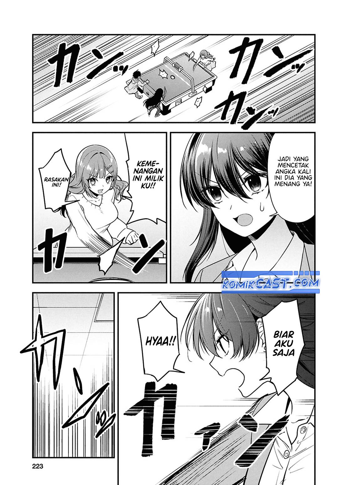 Tonari no Seki no Yankee Shimizu-san ga Kami o Kuroku Sometekita Chap 7 - Next Chap 8