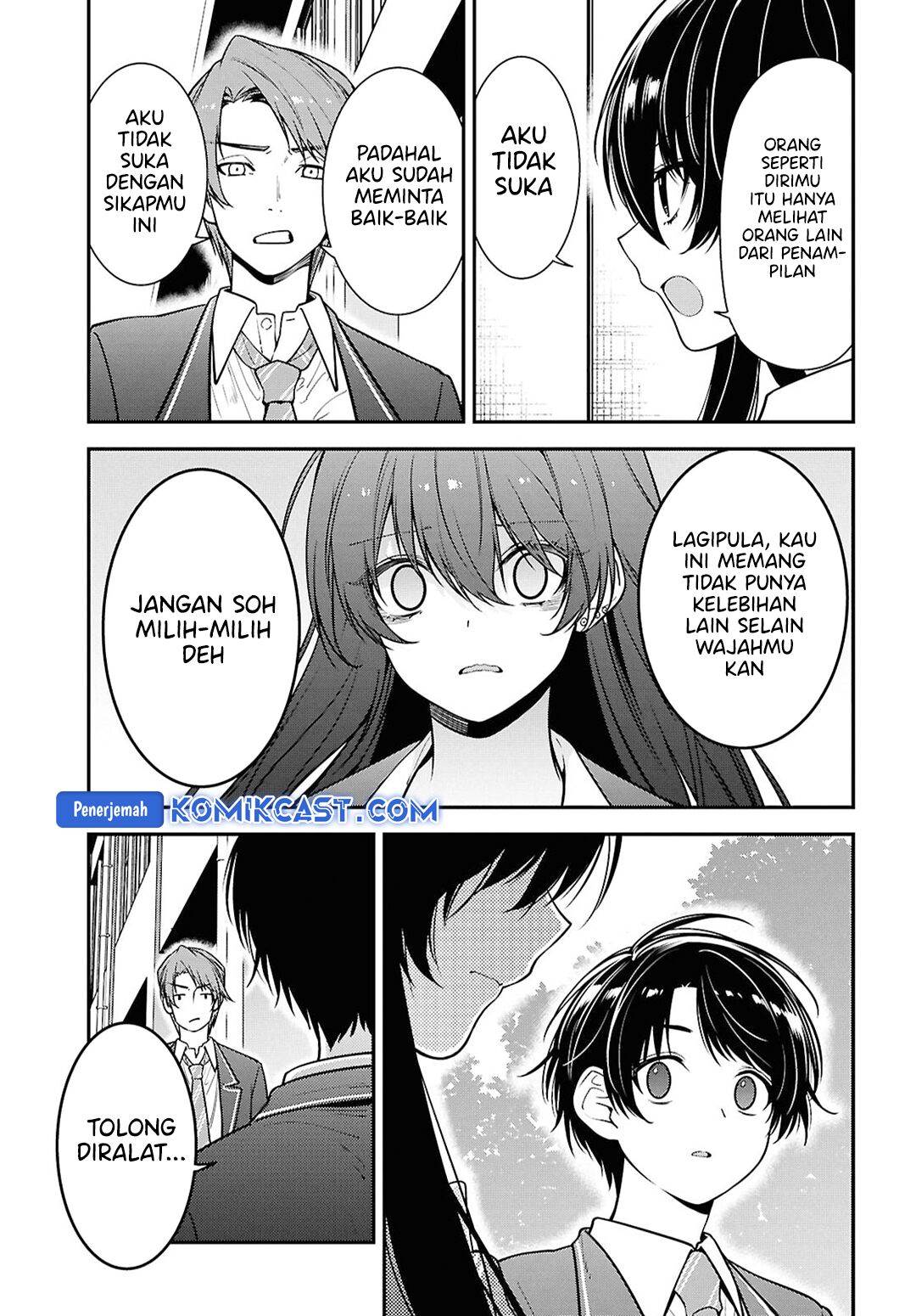 Tonari no Seki no Yankee Shimizu-san ga Kami o Kuroku Sometekita Chap 9 - Next Chap 10