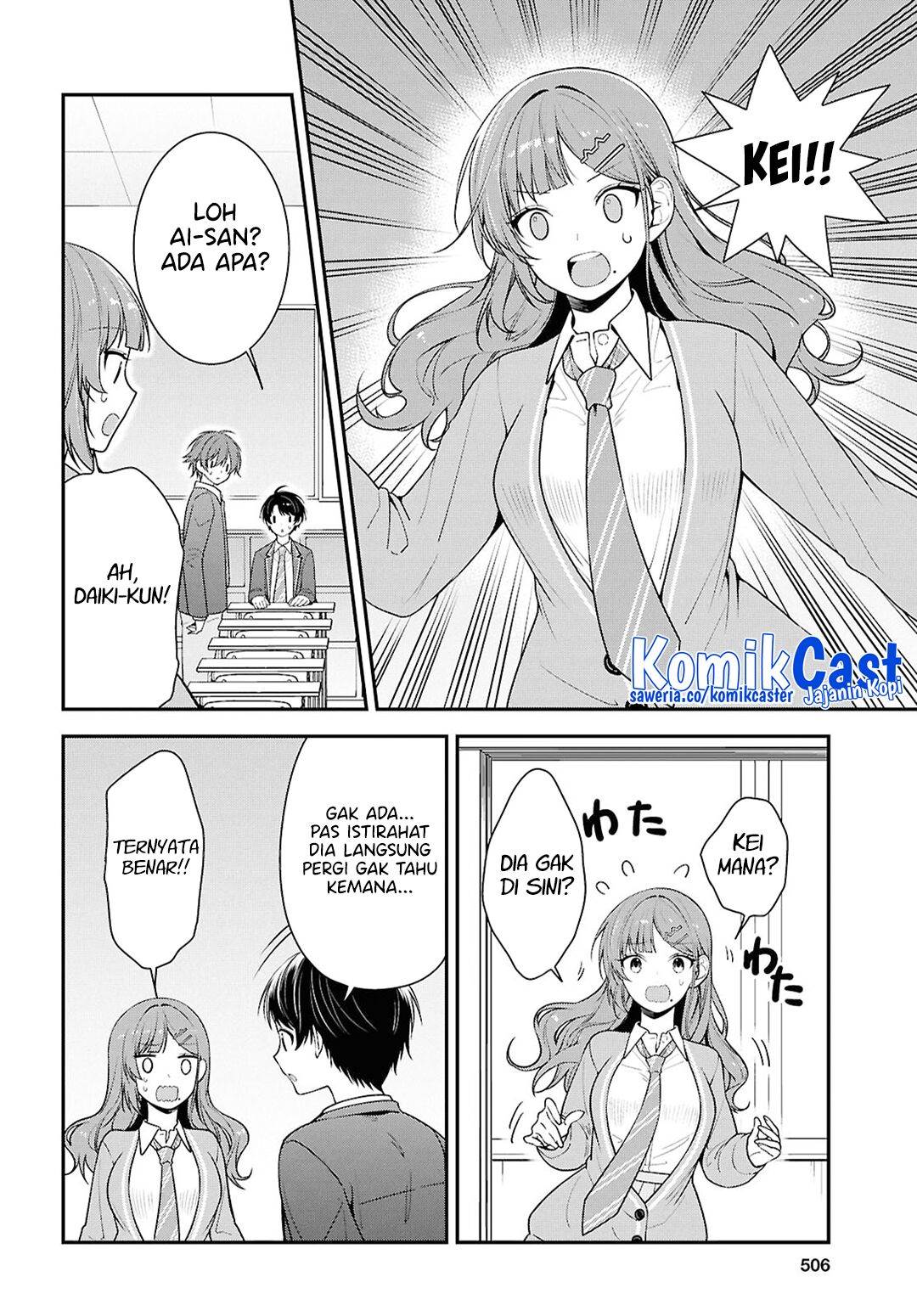 Tonari no Seki no Yankee Shimizu-san ga Kami o Kuroku Sometekita Chap 9 - Next Chap 10